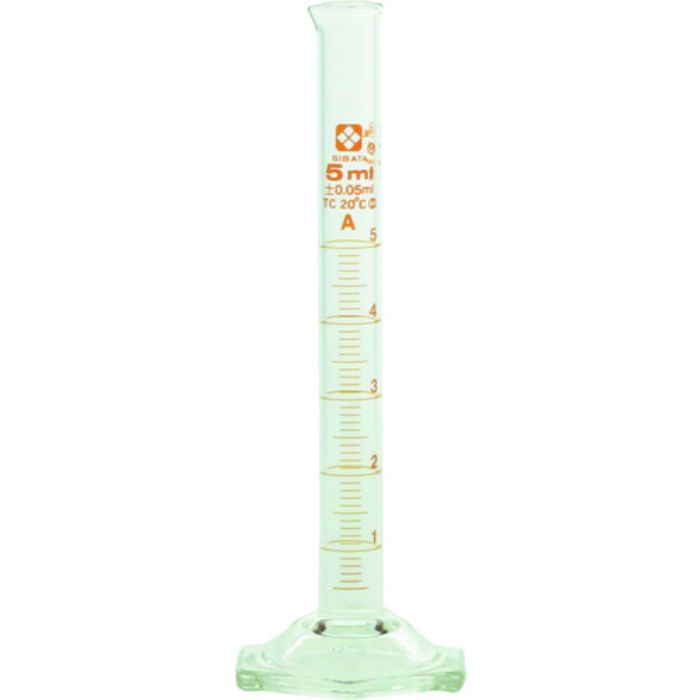SIBATA メスシリンダー スーパーグレード 5mL(Tcode:2156429)