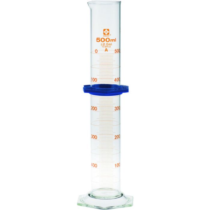 SIBATA メスシリンダー スーパーグレード 500mL(Tcode:2159592)