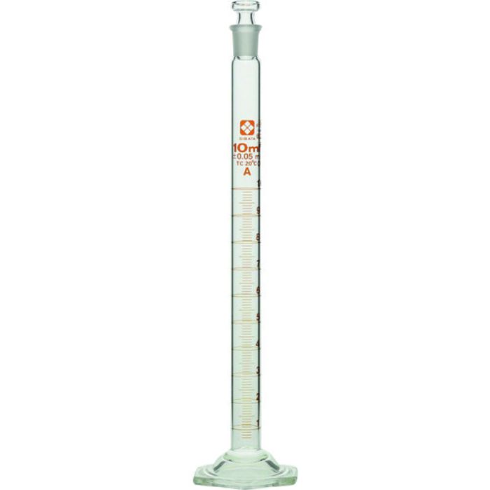 SIBATA 有栓メスシリンダー スーパーグレード 10mL(Tcode:2159589)