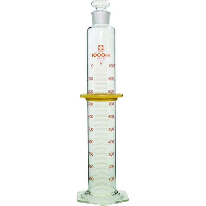 SIBATA 有栓メスシリンダー スーパーグレード 1000mL(Tcode:2084886)