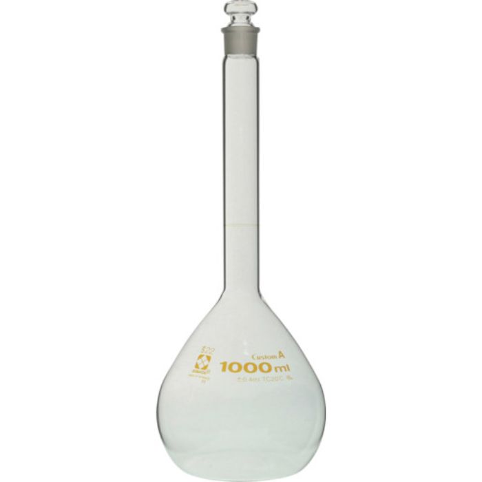 SIBATA メスフラスコ カスタムA 1000mL(Tcode:2158053)