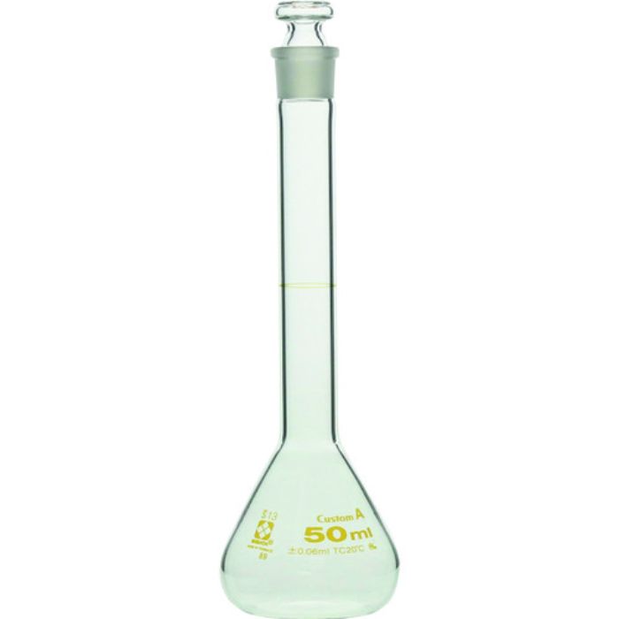 SIBATA メスフラスコ カスタムA 50mL(Tcode:2159548)