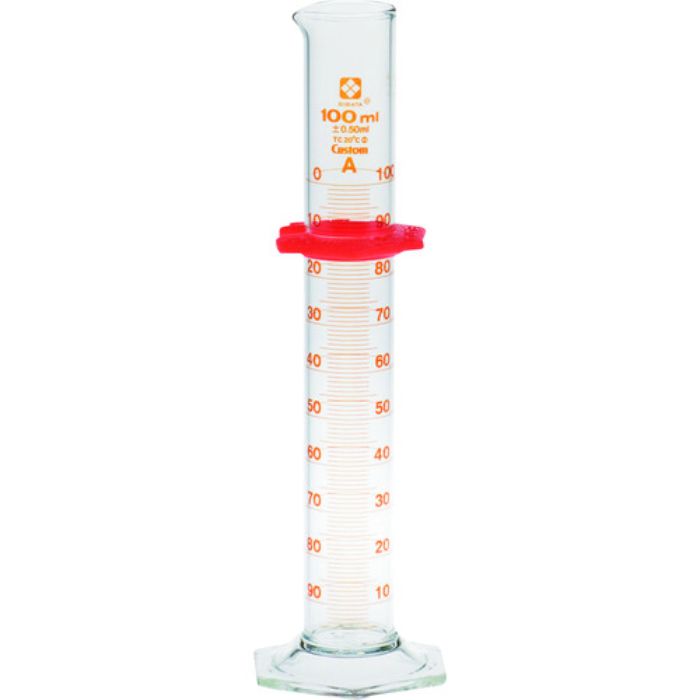 SIBATA メスシリンダー カスタムA 100mL(Tcode:2159611)
