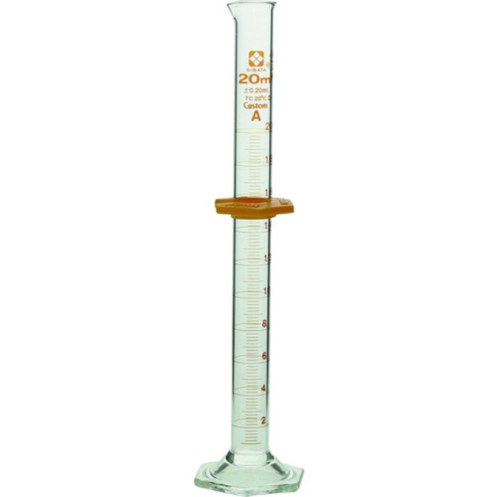SIBATA メスシリンダー カスタムA 20mL(Tcode:2159557)