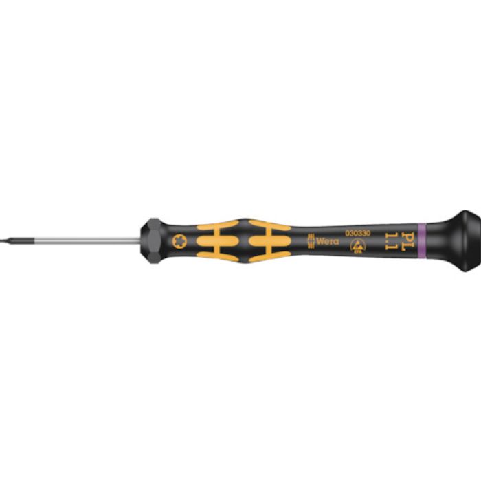 Wera 1573 ESD ペンタローブクラフトフォーム精密ドライバー PL1.1x40mm(Tcode:2494649)