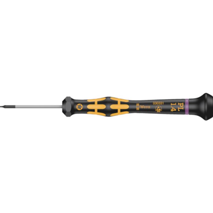Wera 1573 ESD ペンタローブクラフトフォーム精密ドライバー PL1.4x40mm(Tcode:2494650)