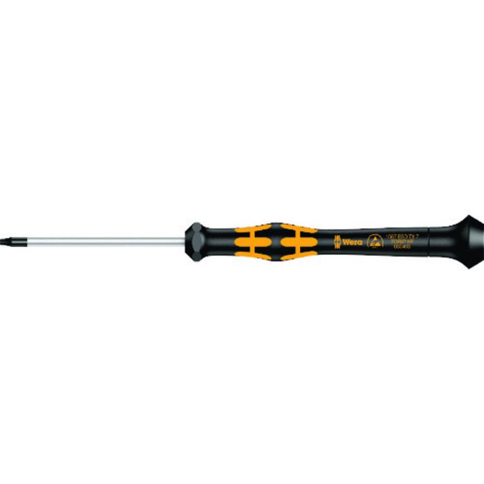 Wera 精密ドライバー 1568 ESD静電対策 HFトルクスマイクロドライバー 刃先T7 軸長60mm(Tcode:1952418)