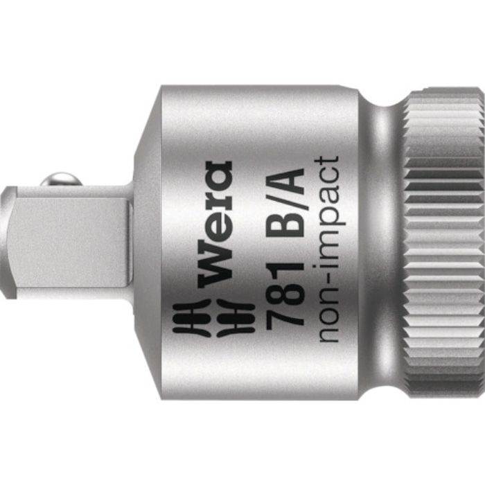 Wera 781/B ソケットアダプター 1/4 3/8(Tcode:3425736)