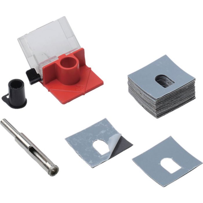 ルビ 磁器タイル用ダイヤモンドドリルビット 6mm (給水装置付き)(Tcode:5547280)