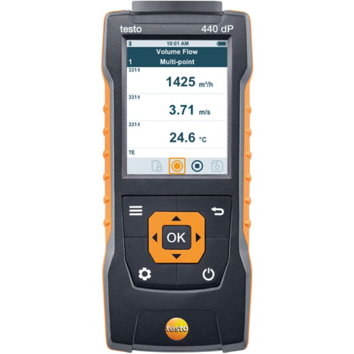 テストー マルチ環境計測器 testo 440dP 本体(差圧センサ内蔵)(Tcode:1272582)