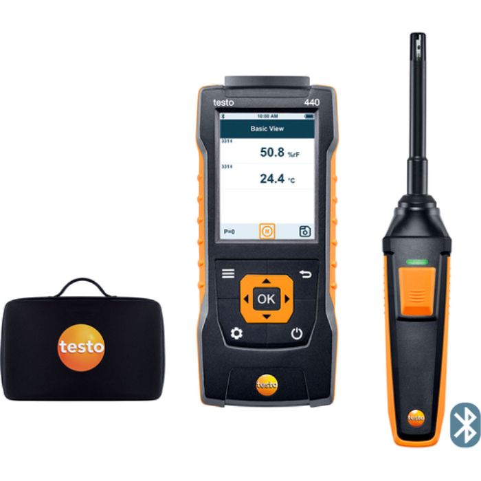 テストー 温湿度計 testo 440 温湿度プローブセット(Tcode:1272580)