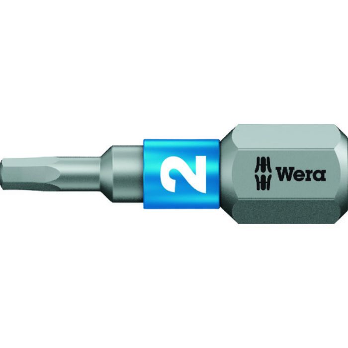 Wera 840/1 BTZ ヘックスプラスビット 2.0 x 25 mm(Tcode:1952936)