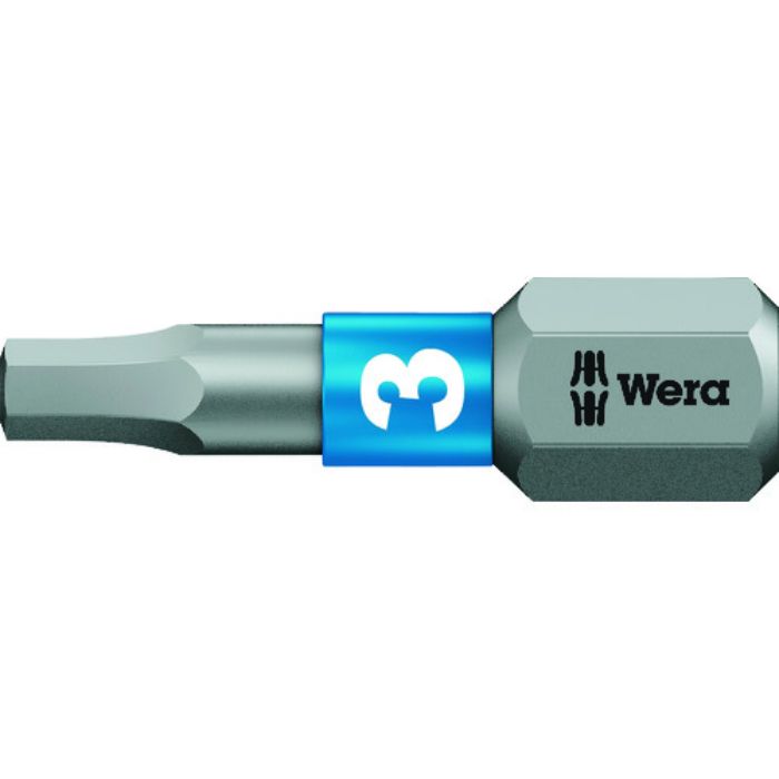 Wera 840/1 BTZ Hex-Plus ヘックスプラスビット 3.0 x 25 mm(Tcode:1952938)
