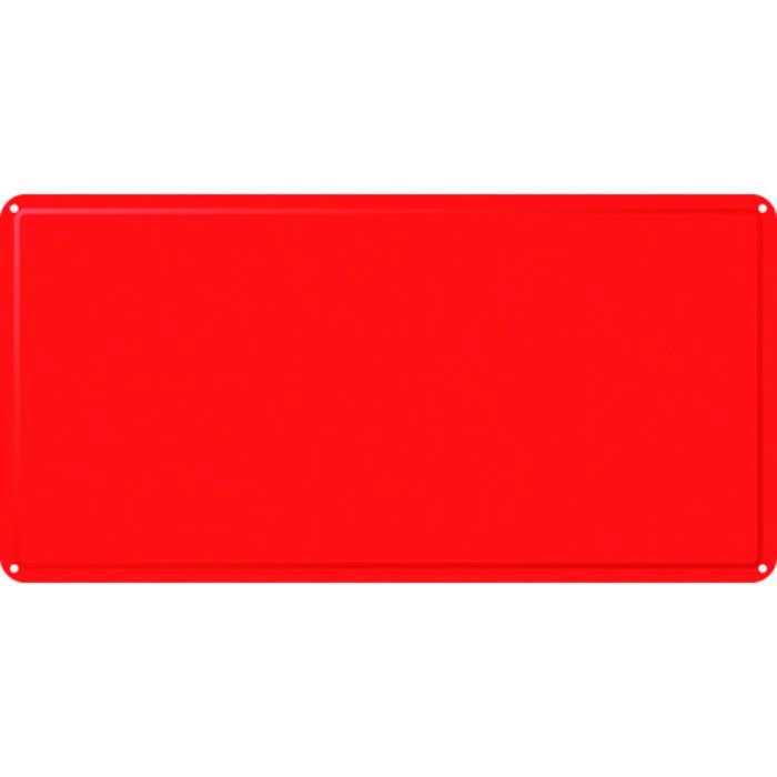 緑十字 スチール無地板 赤 スチール-18(赤) 300×600×0.4mm 明治山型(Tcode:1067915)