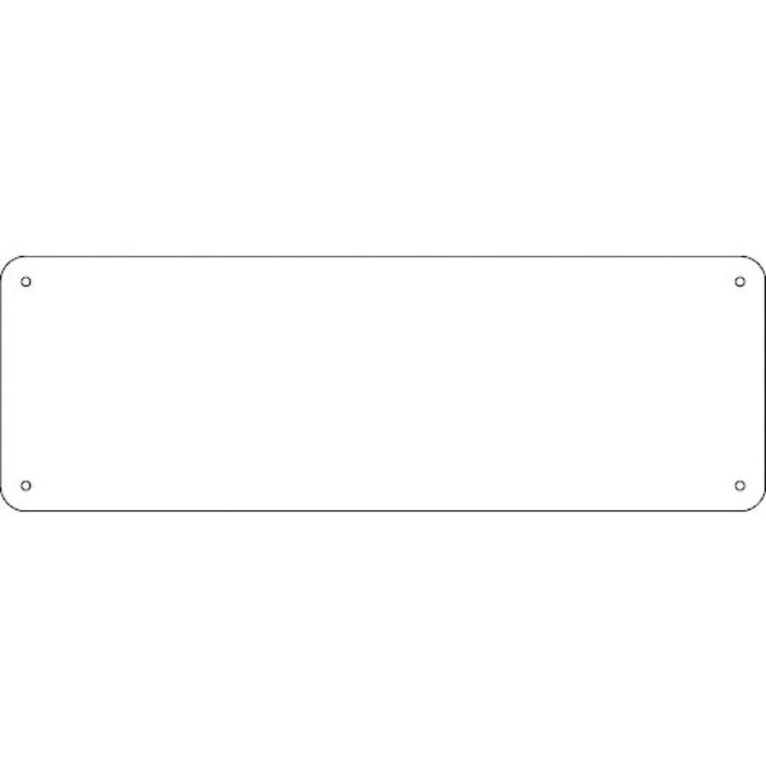 緑十字 スチール無地板 白 スチール-27(白) 300×100×0.8mm 平板(Tcode:1067912)