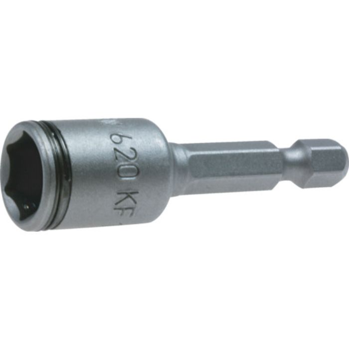 エーエスダブリュー スプリングピン式ソケットビット 差込角6.35x対辺8.0mm 全長50mm(Tcode:3831310)