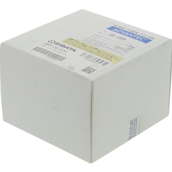 SIBATA ガラス繊維フィルター GB-100R-110A 100入(Tcode:8382666)