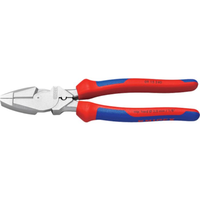 KNIPEX 架線工事用強力ペンチ圧着付(Tcode:3371109)