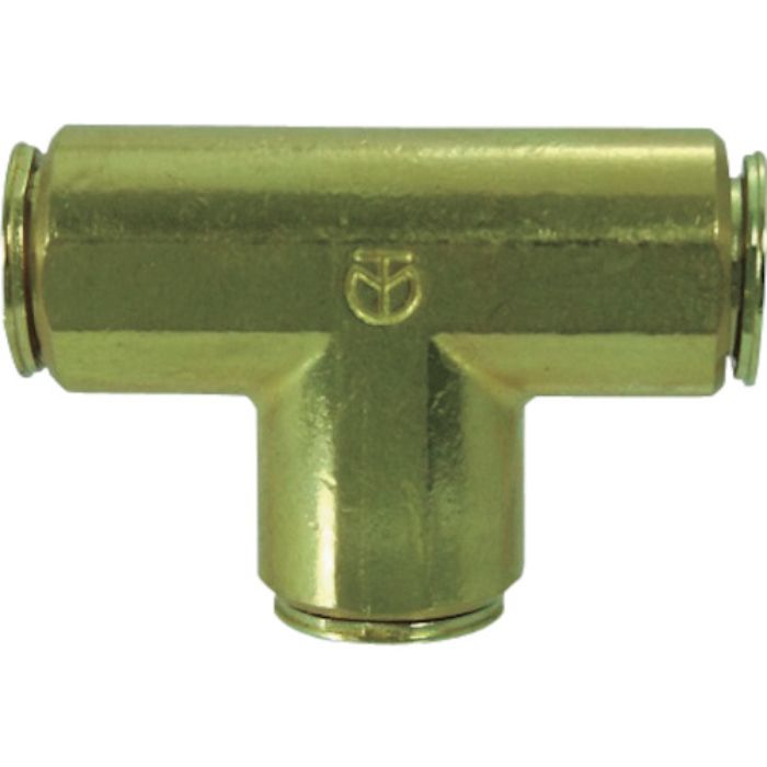 チヨダ 冷却水配管用タッチコネクターフジVタイプユニオンティ(金属) 10mm(Tcode:1294042)