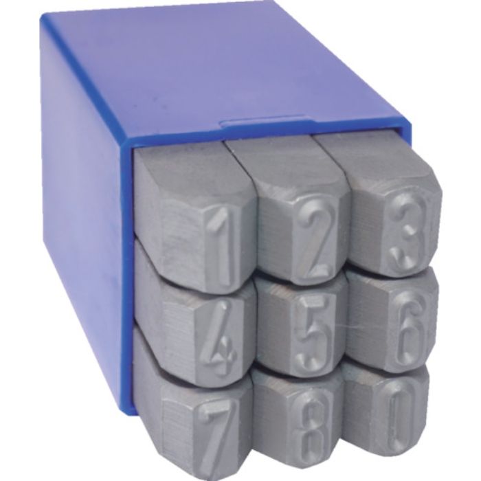 グラブレム 逆数字刻印セット スタンダード 0〜9 1mm(Tcode:3795324)