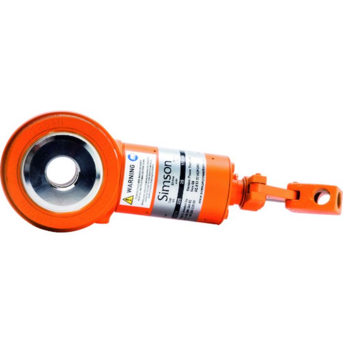 Simson コンパクトジャッキ ストローク50mm 最大能力10t 中空ピストン(Tcode:2068150)