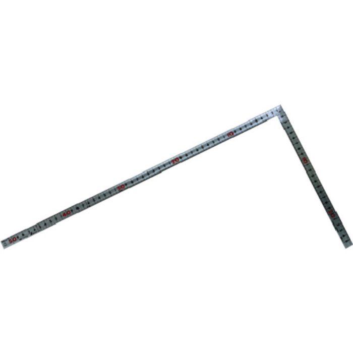 シンワ 曲尺 同厚併用シルバー50cm裏面1尺6寸名作赤数字入(Tcode:8163819)