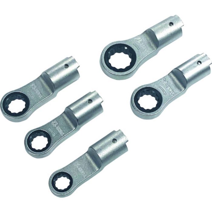 TONE トルクレンチ用交換ヘッド 差替式トルクレンチラチェットめがねヘッドセット 4点セット T10Dシリーズ(Tcode:1954900)