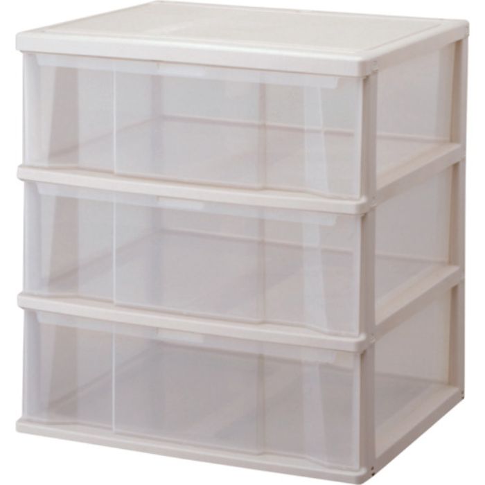 TENMA コスパクローゼットケース(ワイド)深3段(Tcode:8360040)