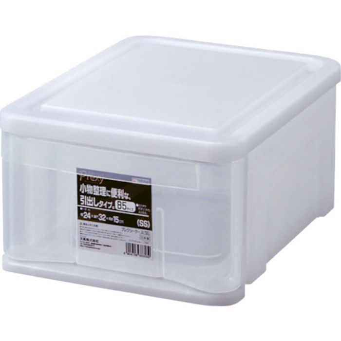 TENMA プレクシーケースSS クリアナチュラル 240×320×150(Tcode:7931590)