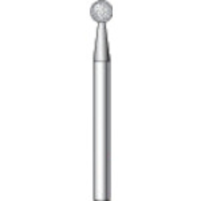 ナカニシ 電着ダイヤモンドバー(5本入)粒度130 球 刃径2.1mm刃長2.1mm(Tcode:8292470)