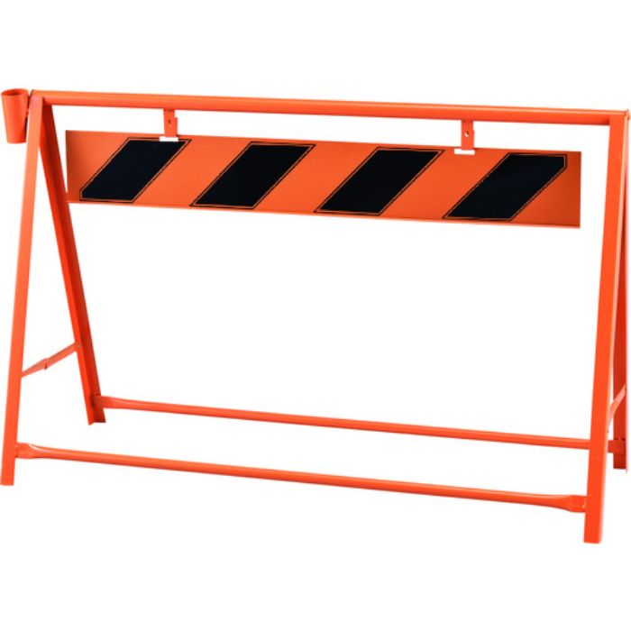 緑十字 A型バリケード 安全第一 B-2A(B-5A-1) 高さ800×幅1200mm スチール製(Tcode:1137443)