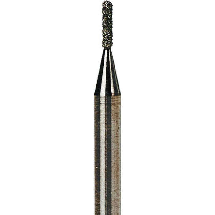 ナカニシ 電着ダイヤモンドバー 粒度#130 円筒先丸 刃径1mm 刃長4mm(Tcode:8292545)