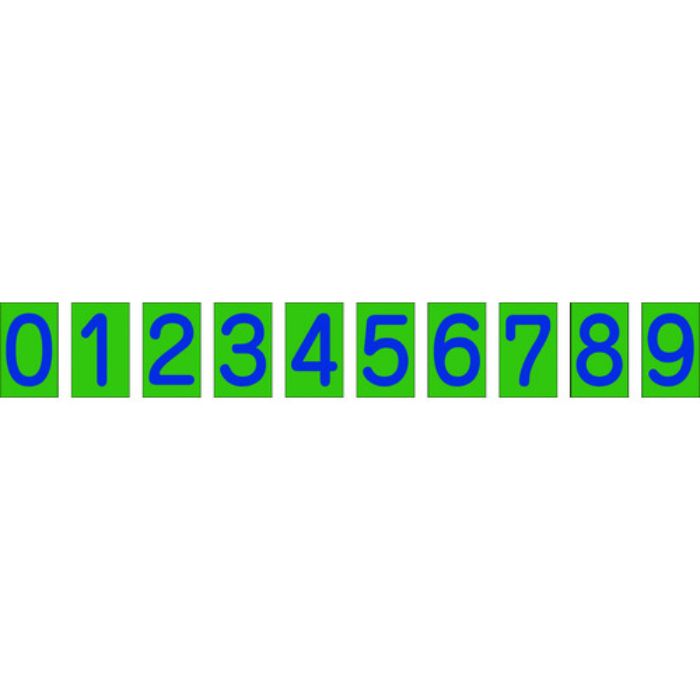 グリーンクロス 数字マグネット大(Tcode:1151471)