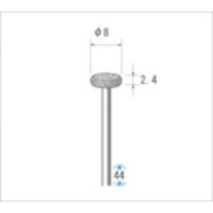 ナカニシ 電着ダイヤモンドバー 刃径8.5mm(Tcode:4759206)