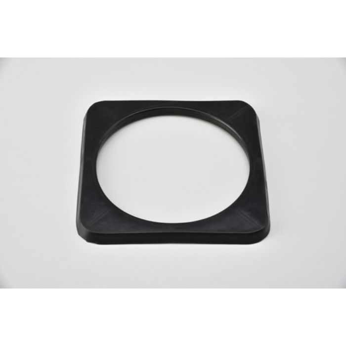 緑十字 カラーコーン用ウエイト(コーンベッド) 重量2kg RC-A 365mm角 ゴム製(Tcode:8151688)