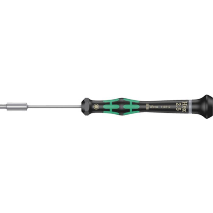 Wera 2069 ナットミクロドライバー 2.5(Tcode:1953309)