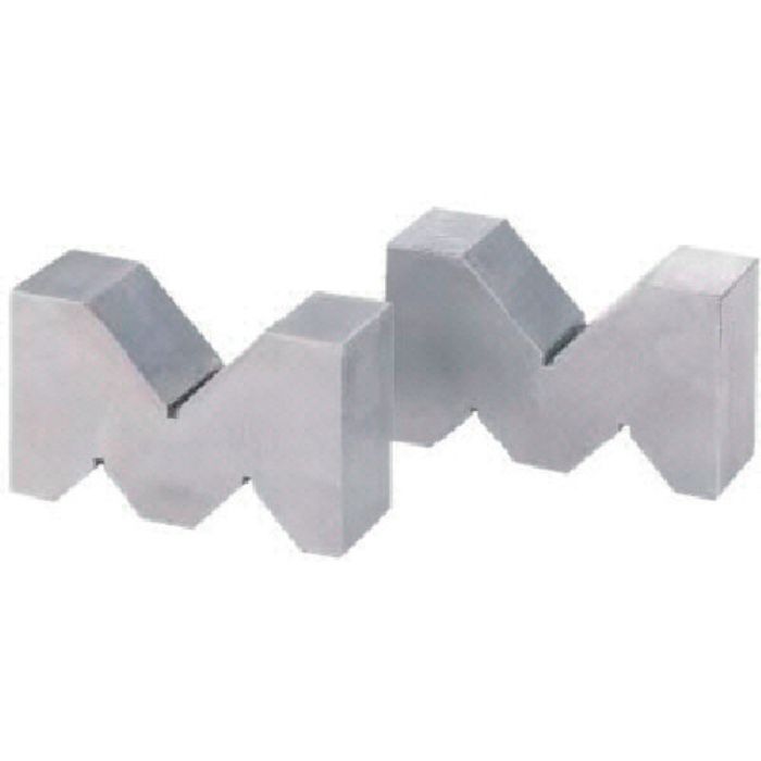 OSS 鋳鉄製精密ヤゲン台A型 OS-126 75 機械仕上(Tcode:3540235)