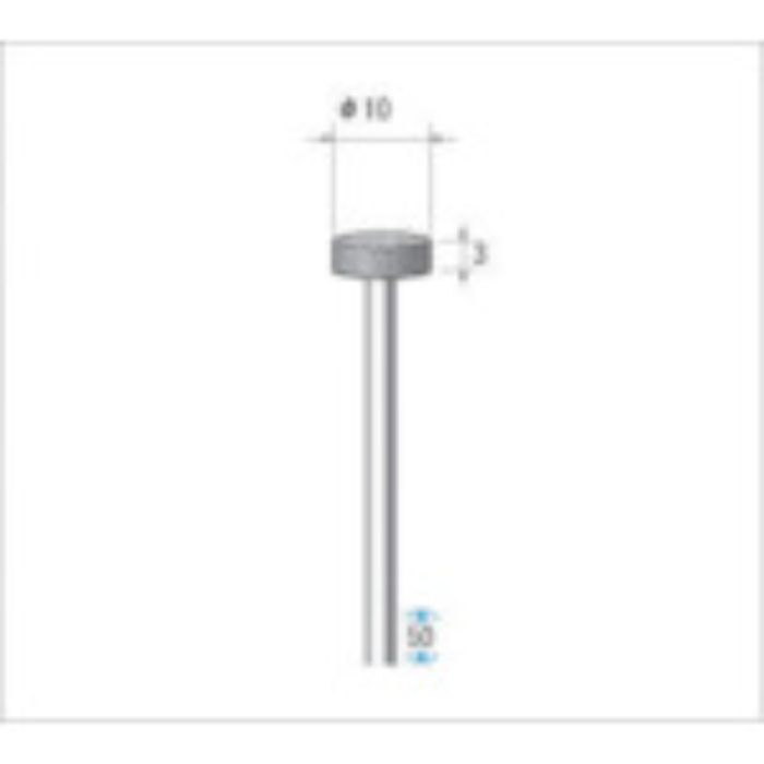 ナカニシ 電着ダイヤモンドバー 刃径10mm(Tcode:4760808)
