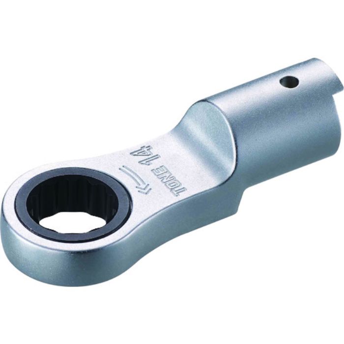 TONE トルクレンチ用交換ヘッド 差替式トルクレンチ用ラチェットめがねヘッド 全長68.3mm(Tcode:1830104)