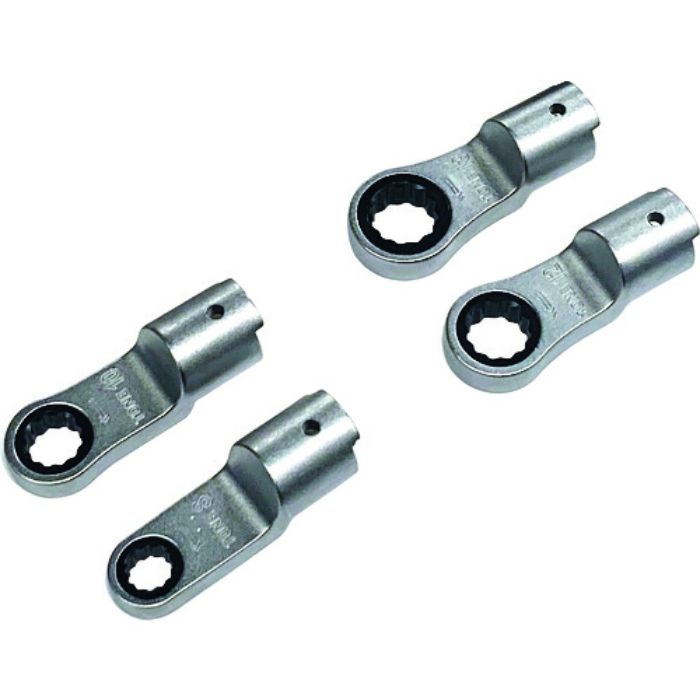 TONE トルクレンチ用交換ヘッド 差替式トルクレンチラチェットめがねヘッドセット 5点セット T12Dシリーズ(Tcode:1954901)