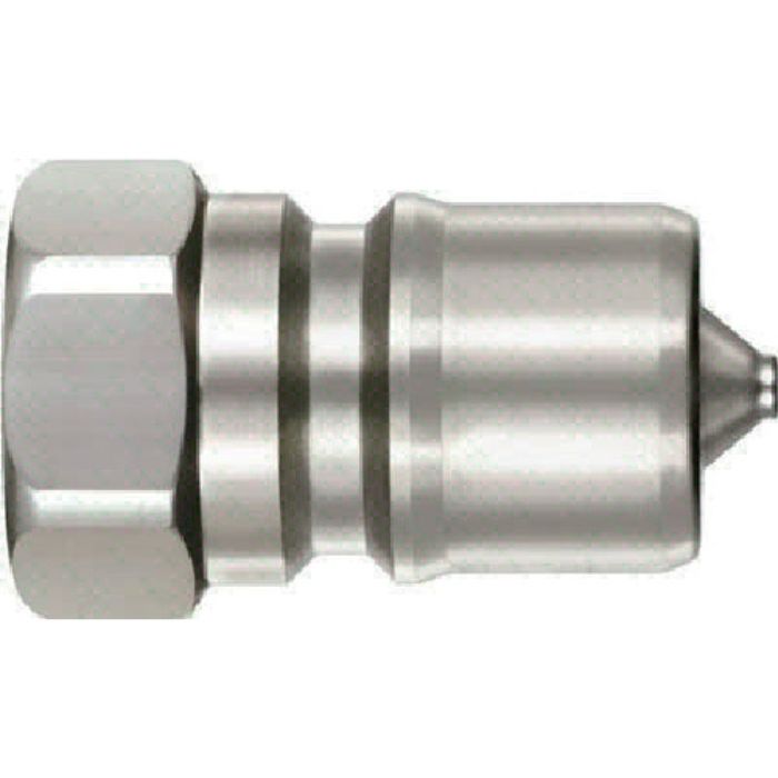 日東 SPカプラ タイプAプラグ ステンレス製 ニトリルゴムNBR(SG) 相手側取付サイズR1 1/2(19110)(Tcode:3280748)