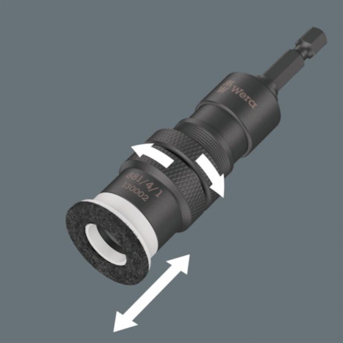 Wera 881/4/1SB ネジ深度制御ビットホルダー(Tcode:2494337)