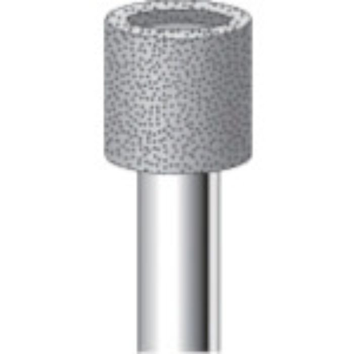 ナカニシ 電着ダイヤモンドバー 円筒#100 刃径11×軸径6×80L(Tcode:8292780)