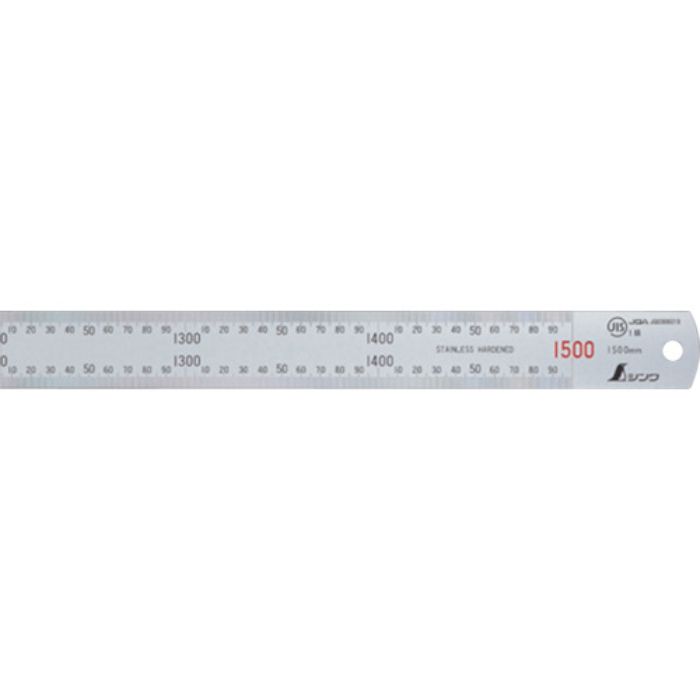 シンワ 直尺シルバー1500mm(Tcode:4219473)