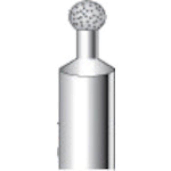 ナカニシ 電着ダイヤモンドバー 球#120 刃径4×軸径6×54L(Tcode:8292782)