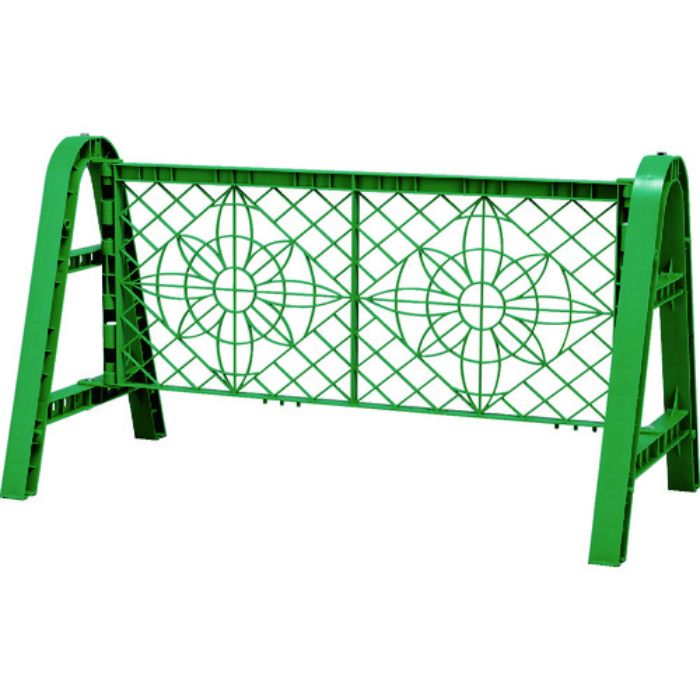 緑十字 バリケードフェンス BF-A 高さ750×幅1340mm 奥行645mm 脚部折りたたみ式(Tcode:8149542)