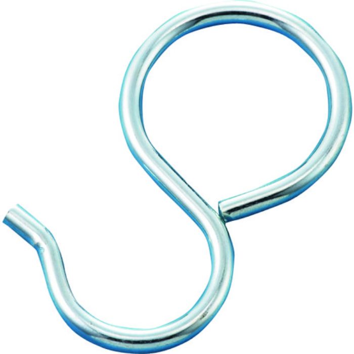緑十字 パイプ用フック 金具10 19mmΦ用 内径22mmΦ 10個組 スチール製(Tcode:1137388)