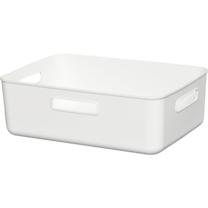 ヒマラヤ化学 1388 やわらかBOX/ワイド浅型 ホワイト 364×259×120(Tcode:3540371)