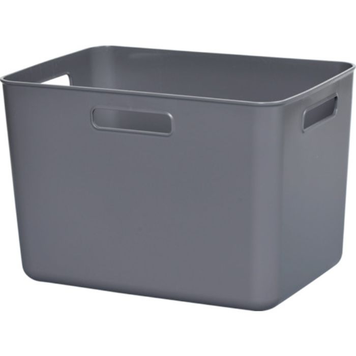 ヒマラヤ化学 1389 やわらかBOX/ワイド深型 ダークグレー 364×259×245(Tcode:3540372)