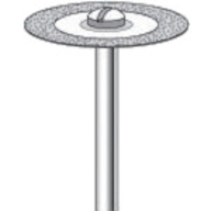 ナカニシ 電着ダイヤモンドディスク#600刃径22×刃長0.18×軸径3(Tcode:8292852)